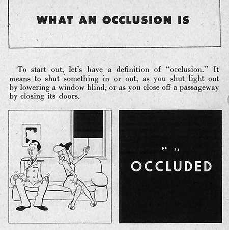 Page from Navy pilot training manual "The Occluded Fronts"