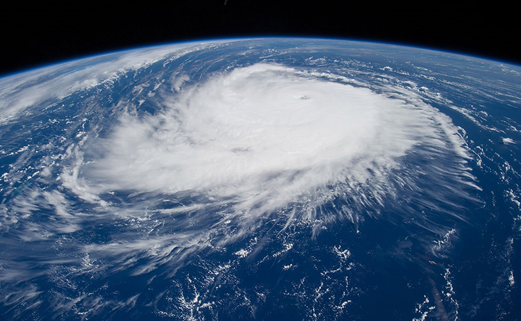 Hurricane Edouard satellite image