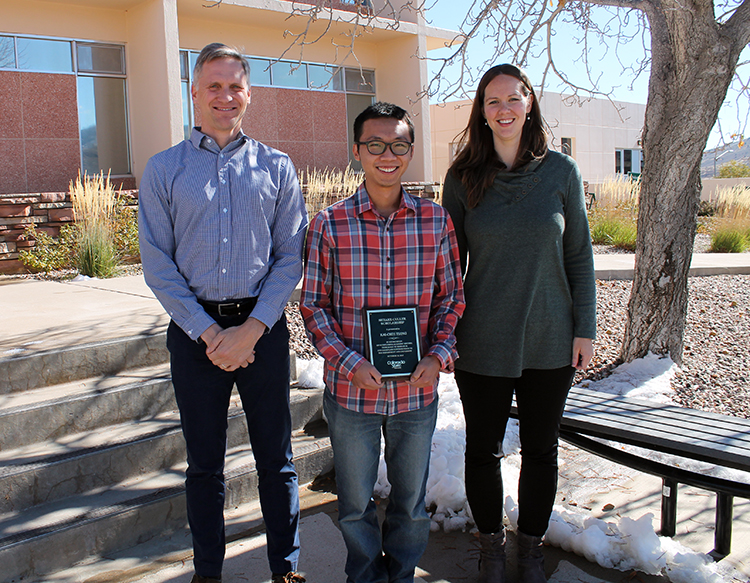 Eric Maloney, Kai-Chih Tseng and Elizabeth Barnes