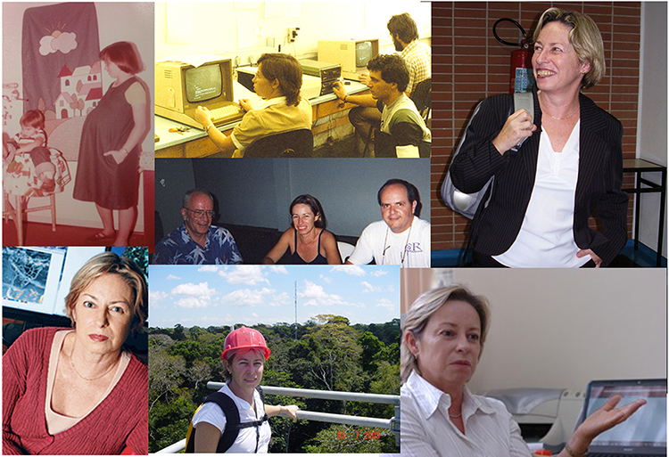 collage of photos of Maria Silva Dias