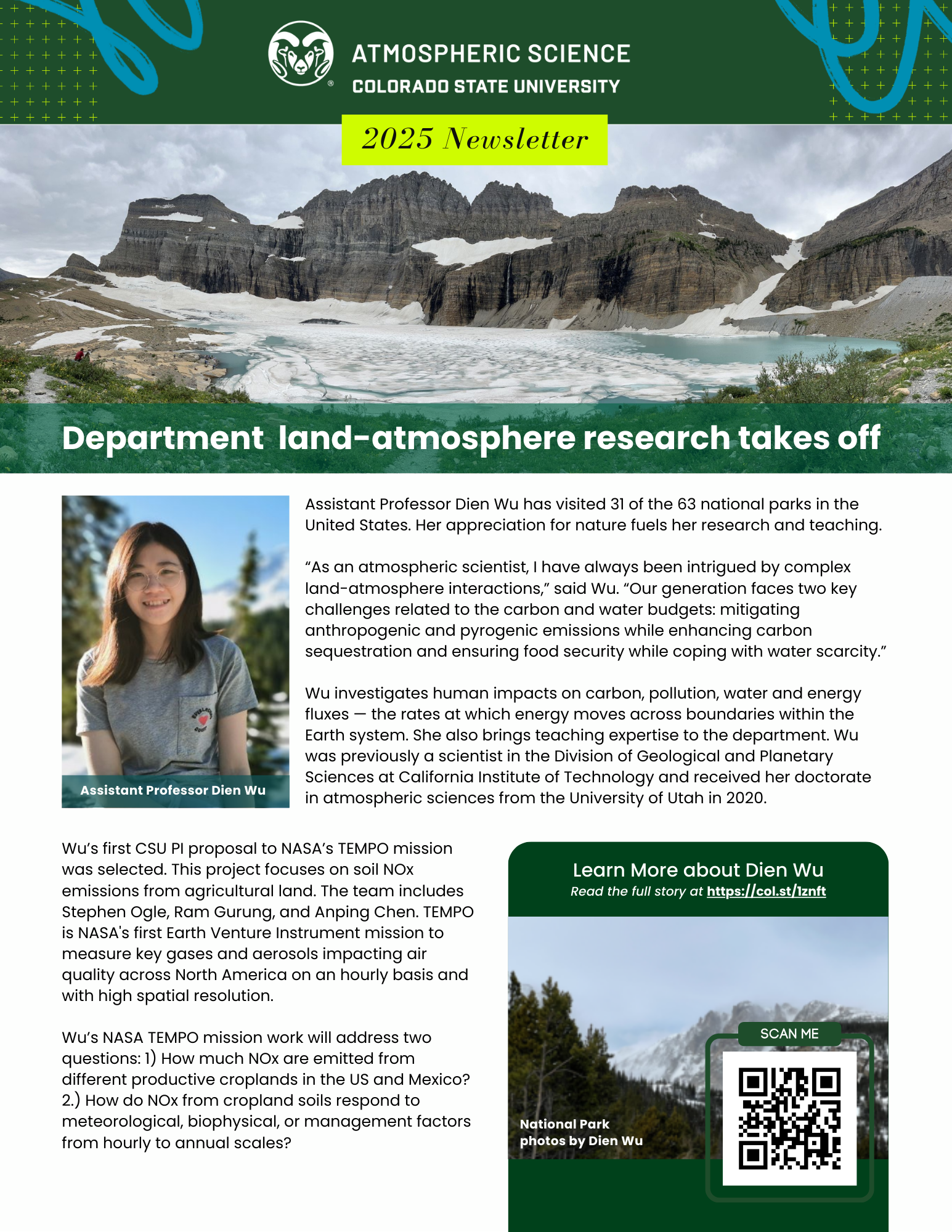 Department newsletter thumbnail